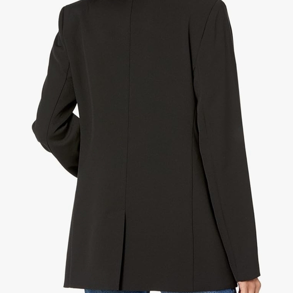 The Drop Blake Long Blazer Women’s Medium Black  Work Casual Office ($79) - Picture 2 of 11